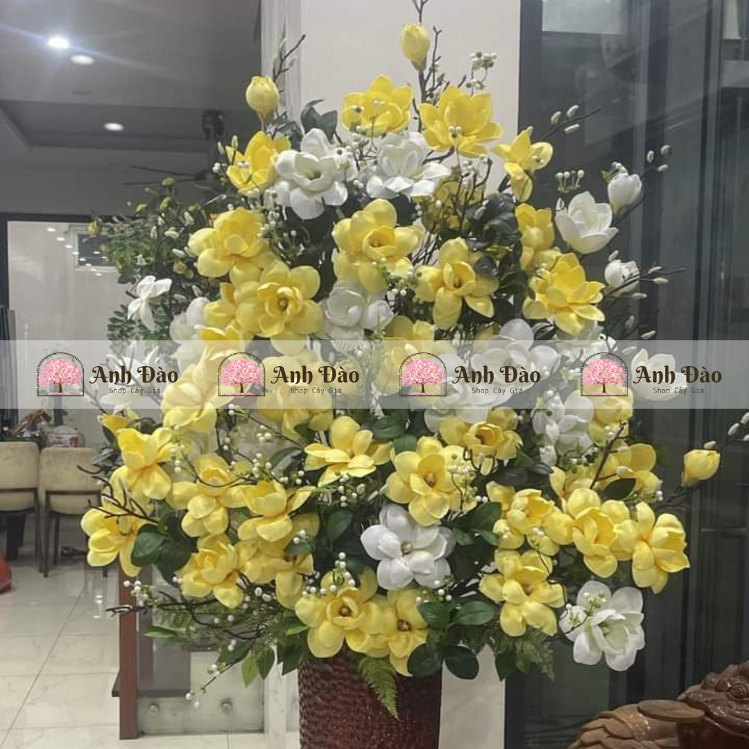 Bình hoa mộc lan cao 1.6m rộng 1.1m