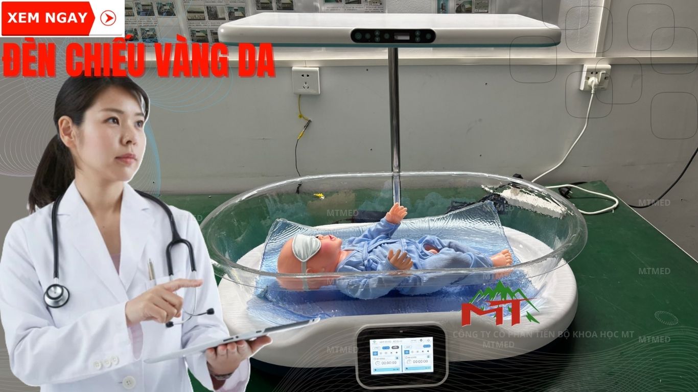 Đèn Chiếu Vàng Da 2 Mặt Chất Lượng Cao – Giải Pháp Quang Trị Liệu Hiện Đại Cho Trẻ Sơ Sinh