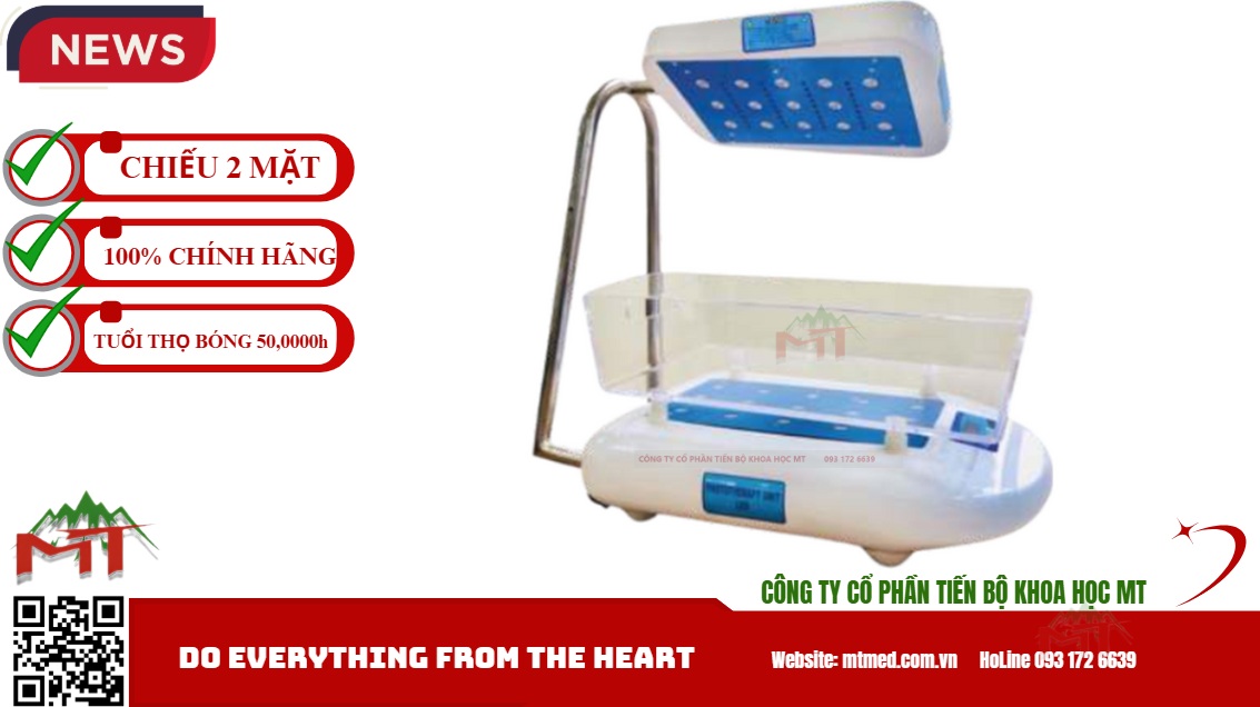 Đèn chiếu vàng da : giải pháp hiệu quả cho trẻ sơ sinh