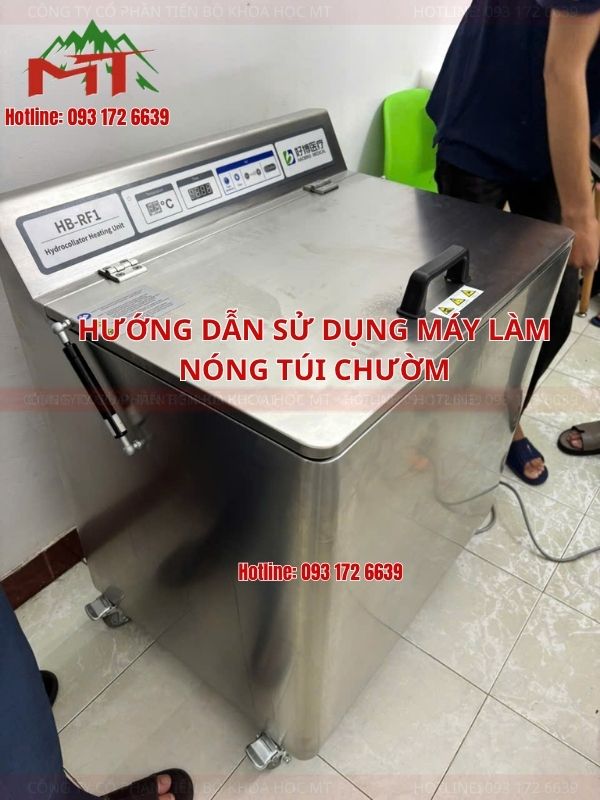 Hướng dẫn sử dụng máy làm nóng túi chườm HB-RF1