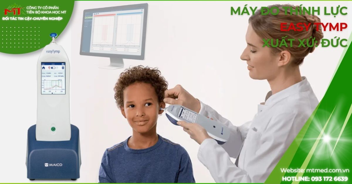 Máy Đo Thính Lực Cầm Tay easyTymp MAICO Đức Chính Hãng – Giải Pháp Đánh Giá Chức Năng Tai Giữa Chính Xác Cho Bệnh Viện Và Phòng Khám