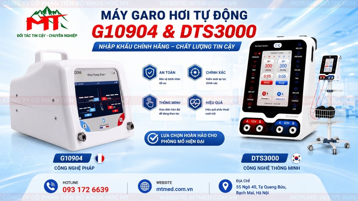 Máy garo hơi tự động - Tổng hợp 2 dòng máy tốt nhất hiện nay: Easy Pump Dual G10904 và DTS3000