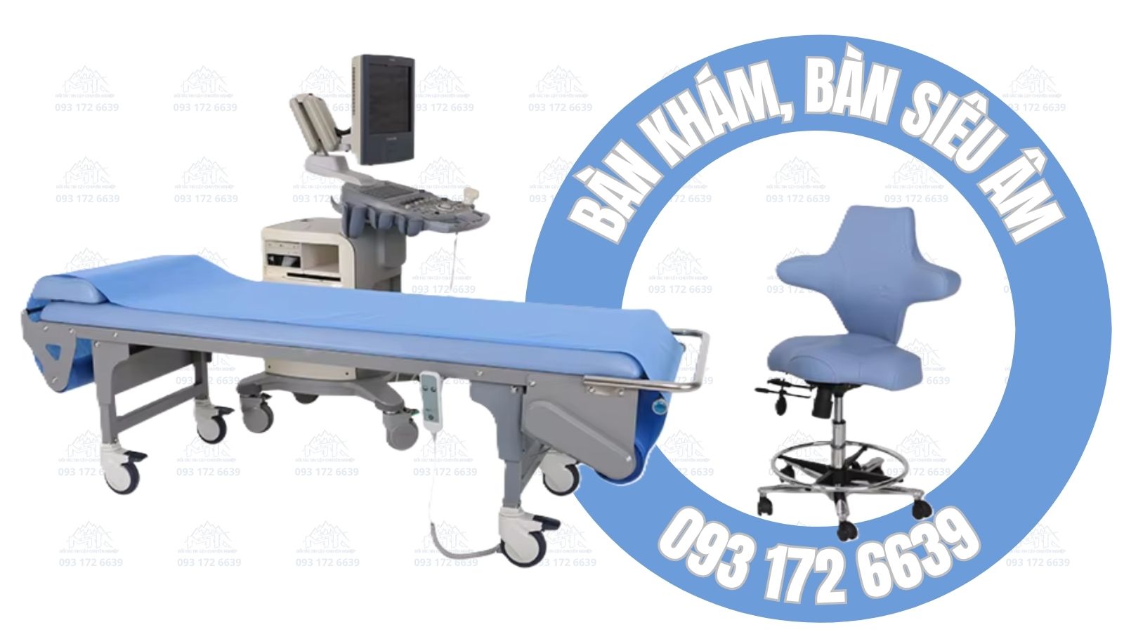 Bàn khám, bàn siêu âm điều khiển điện