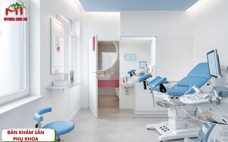 bàn khám sản phụ khoa- thiết bị y tế mt