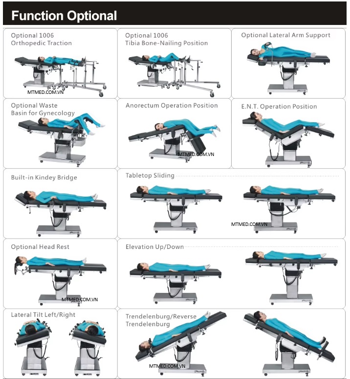 bàn phẫu thuật 300c