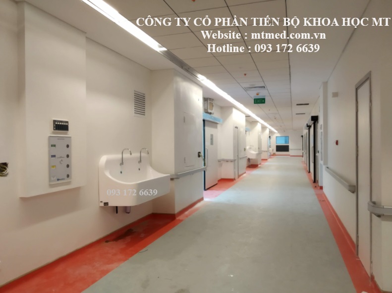 bồn rửa tay phòng mổ tự động vô khuẩn