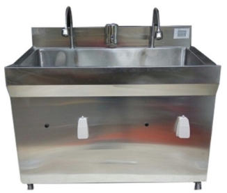 bồn rửa tay phẫu thuật 2 vòi xuất xứ việt nam