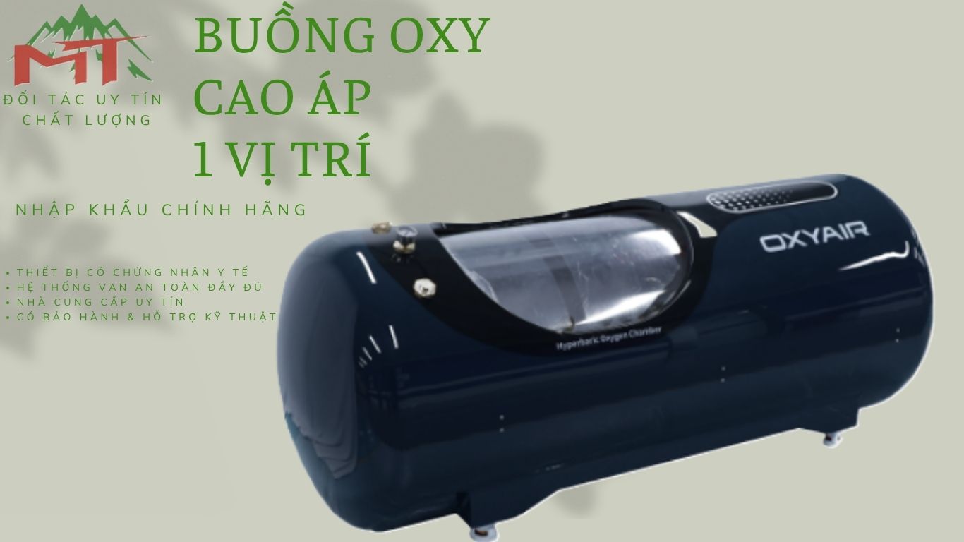 buồng oxy cao áp 1 vị trí