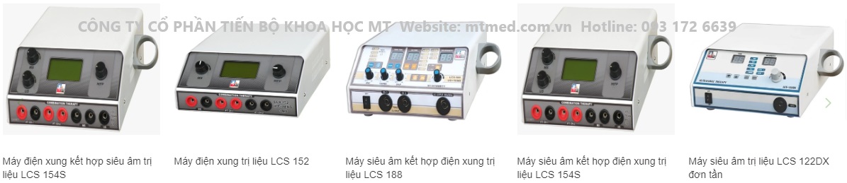 các loại máy điện xung trị liệu