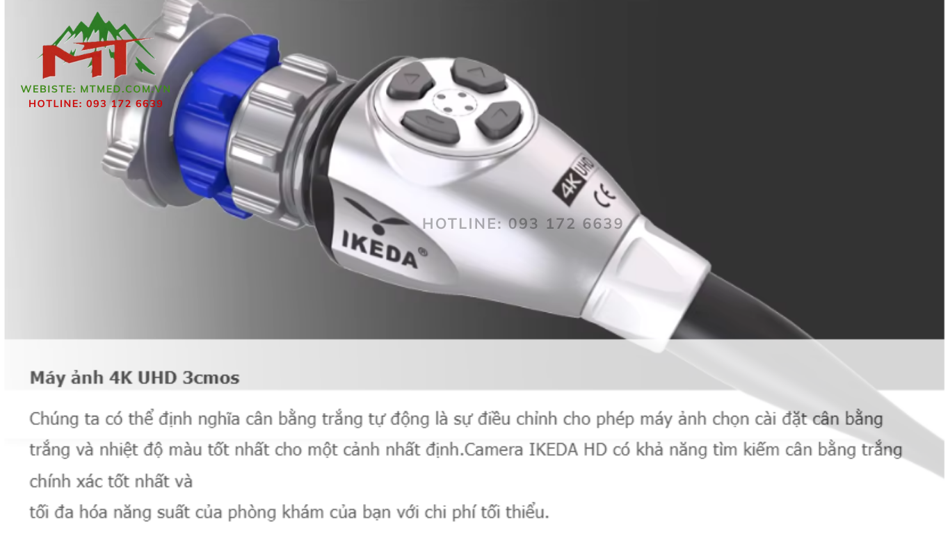 camera của hệ thống phẫu thuật nội soi 4k