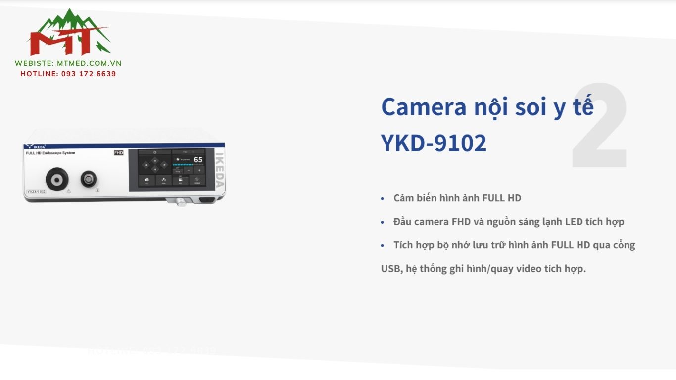 camera nguồn sáng tích hợp