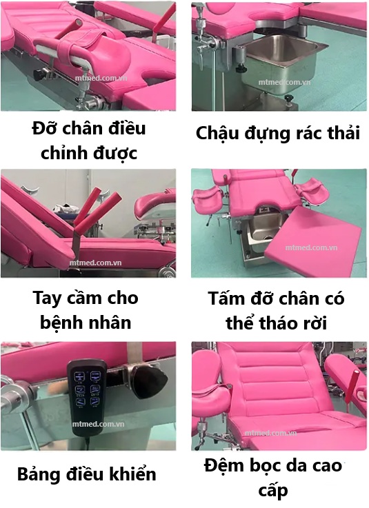 cấu hình bàn khám sản dst 3004