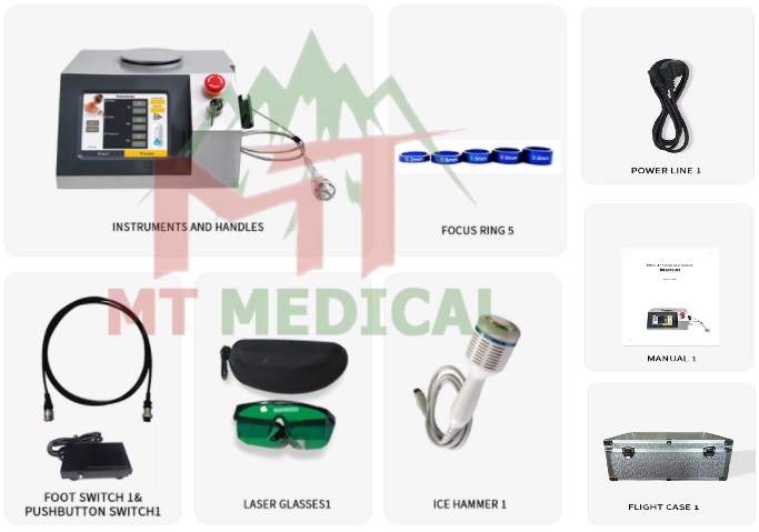 cấu hình máy laser trị liệu