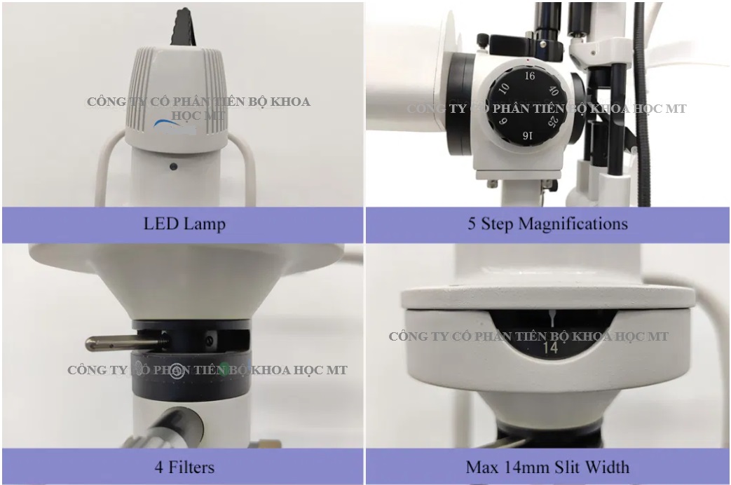 cấu tạo của kính sinh hiển vi khám mắt