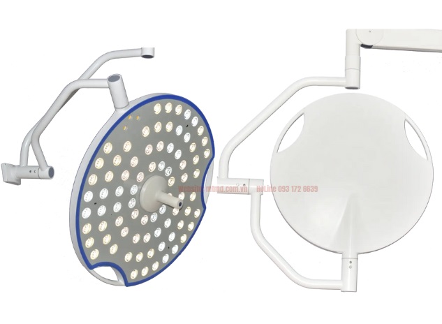 chóa đèn mổ treo trần 2 nhánh vled 700/500