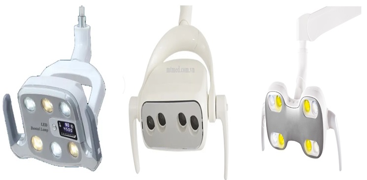 đèn chiếu sáng của ghế nha khoa