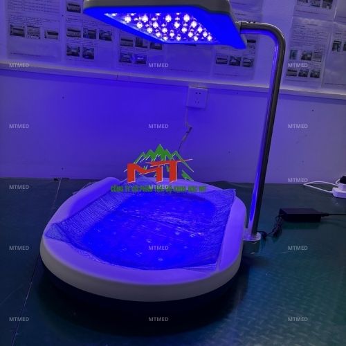 đèn chiếu vàng da 2 mặt cho trẻ sơ sinh