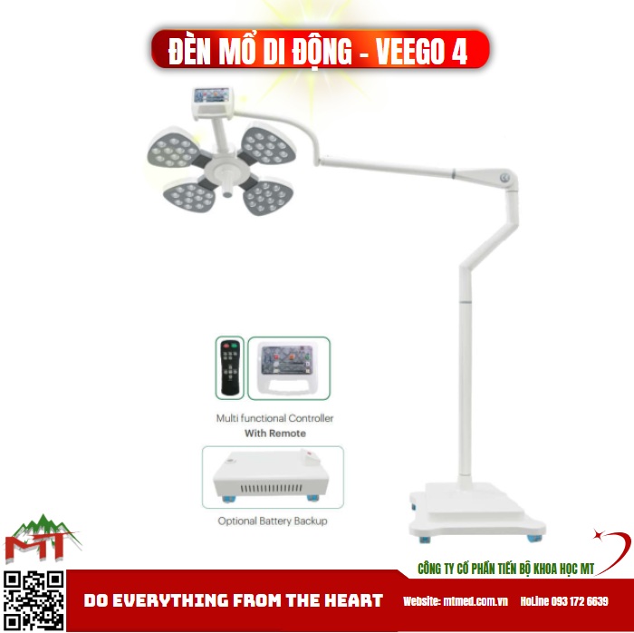 đèn mổ di động model veego4
