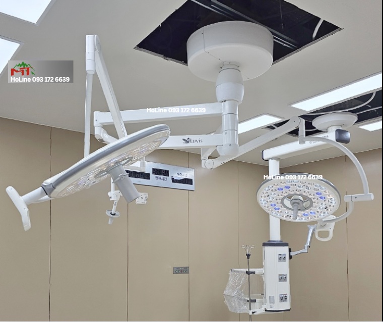 đèn mổ treo trần dentis l400