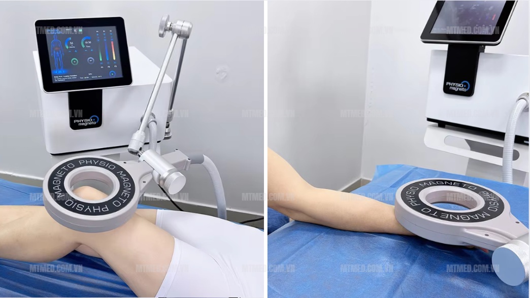điều trị chân tay bằng máy từ trường siêu dẫn
