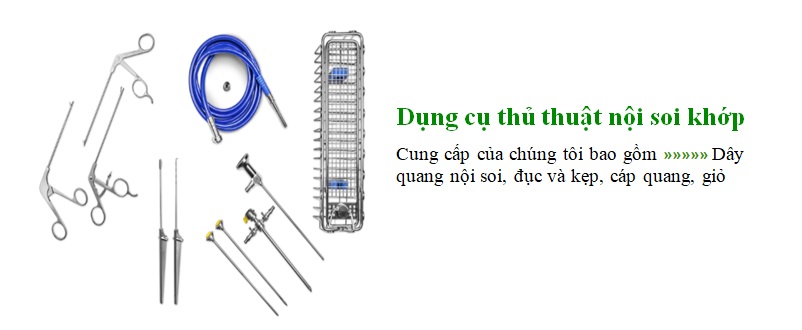 dụng cụ thủ thuật nội soi khớp