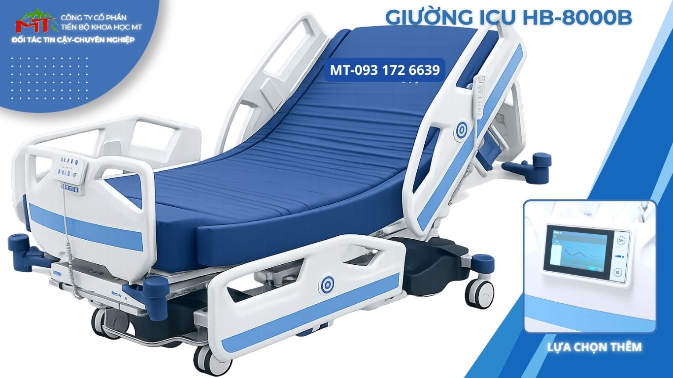 giường hồi sức cấp cứu icu cao cấp
