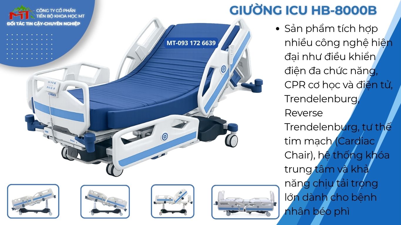 giường ICU HB 8000B