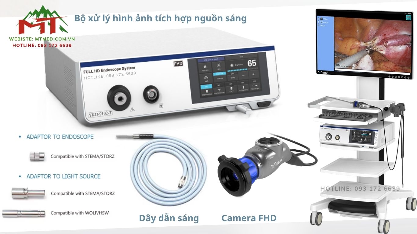 hệ thống nội soi full hd ykd-9102 mt