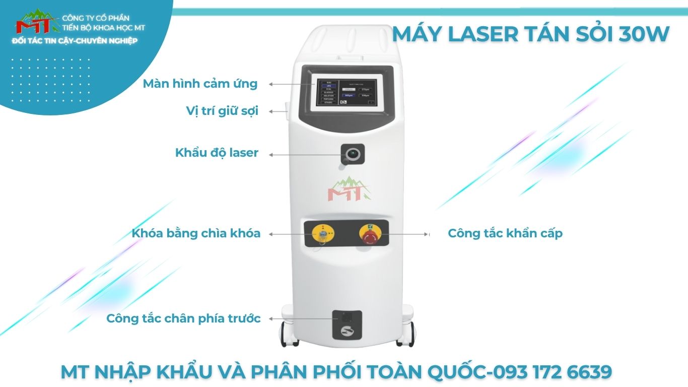 hệ thống laser tán sỏi
