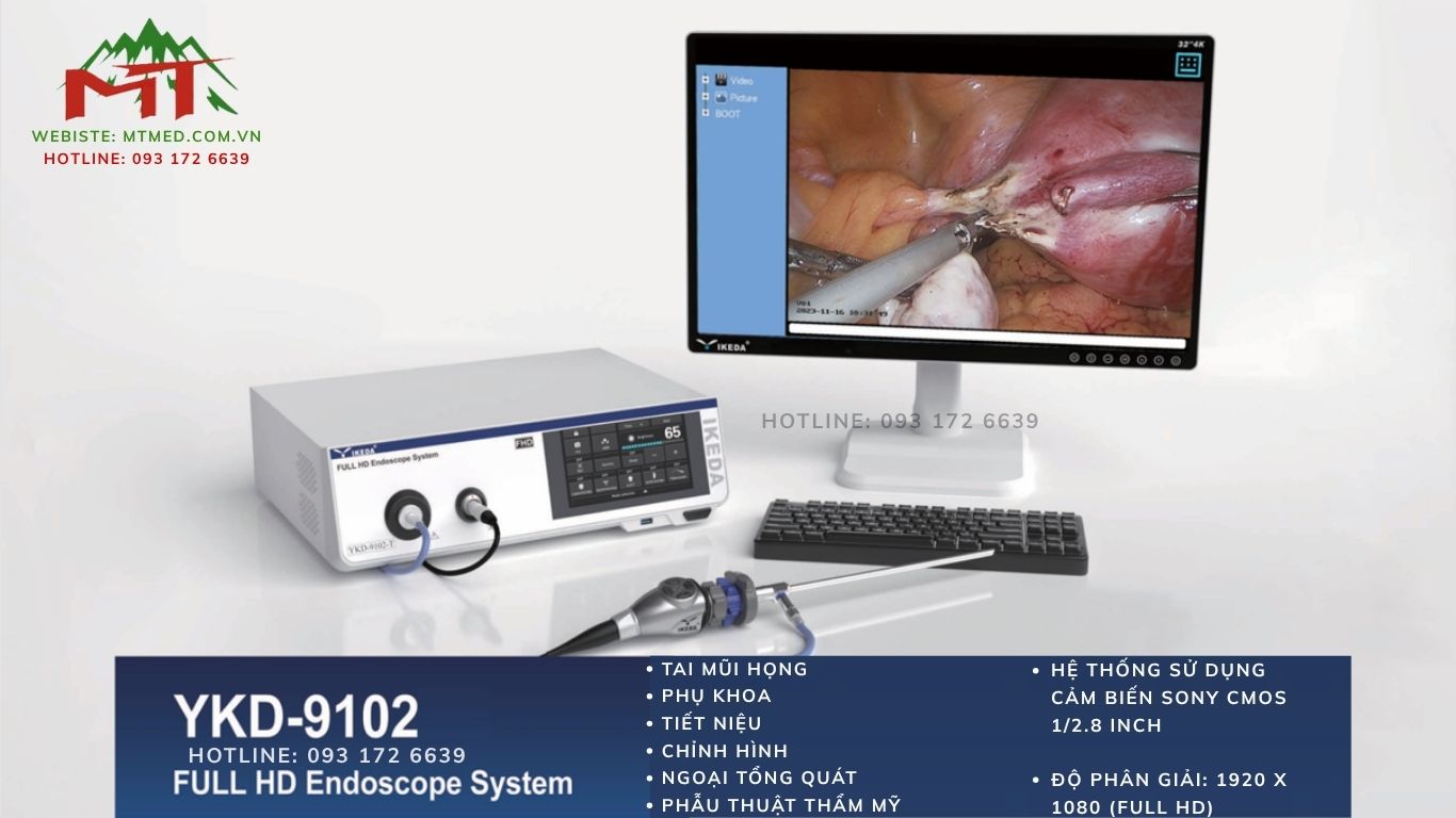 hệ thống nội soi full hd-ykd 9102