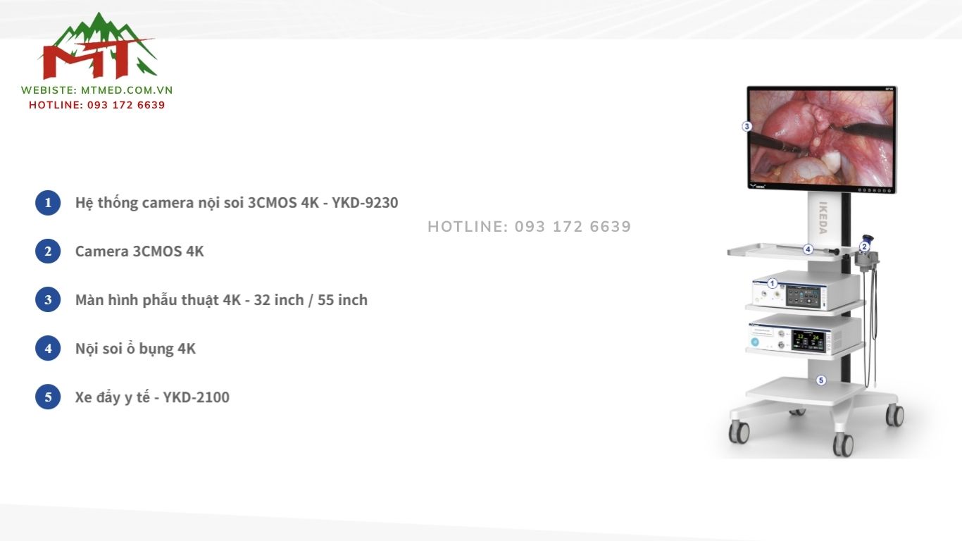 hệ thống nội soi ổ bụng trung quốc