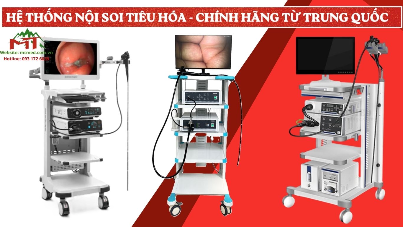 hệ thống nội soi tiêu hóa dạ dày đại tràng chính hãng
