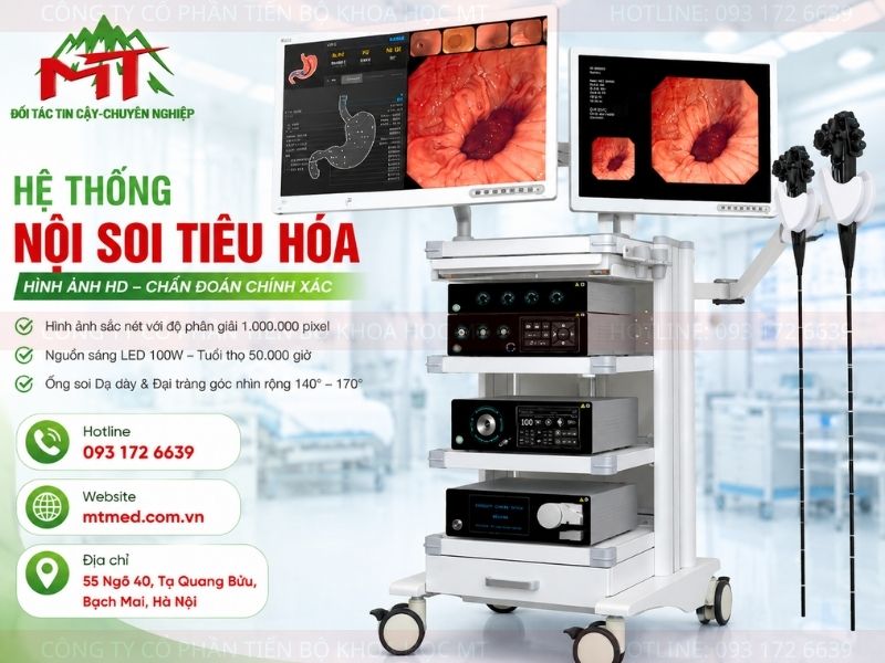 hệ thống nội soi tiêu hóa dạ dày đại tràng