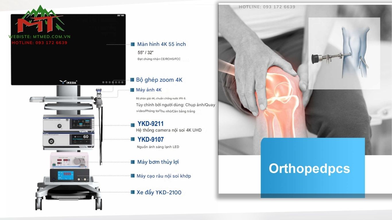 hệ thống phẫu thuật nội soi khớp 4k
