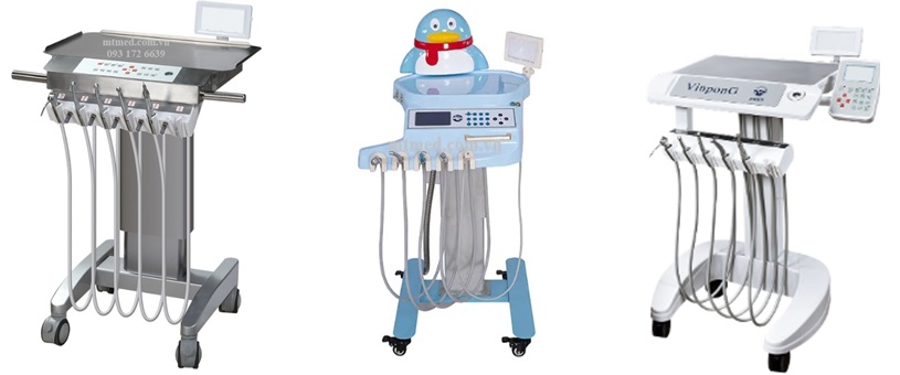 khay để dụng cụ di động ghế nha khoa