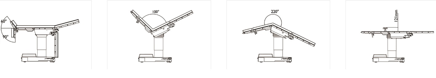 kích thước bàn OT 5600