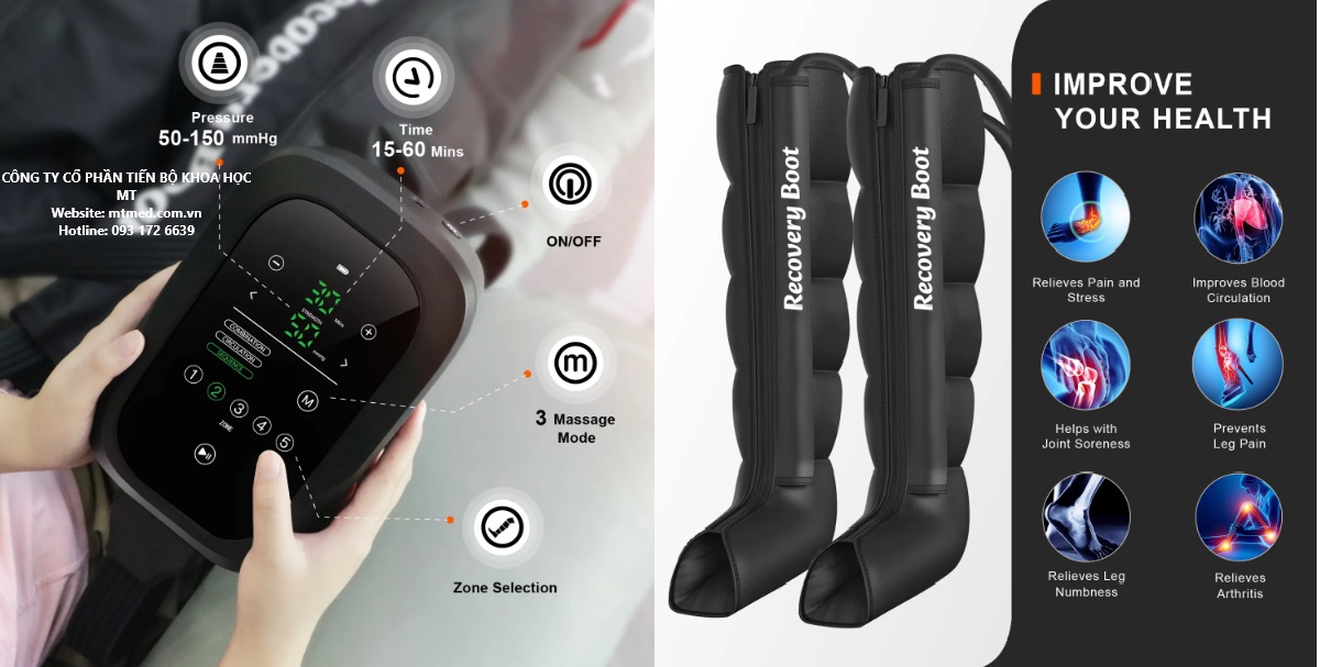 máy nén ép trị liệu chân