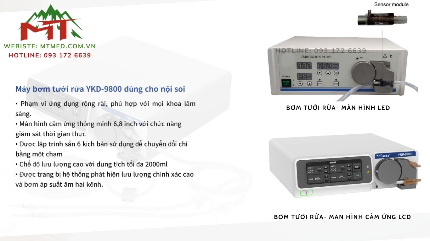 máy bơm tưới rửa thông minh
