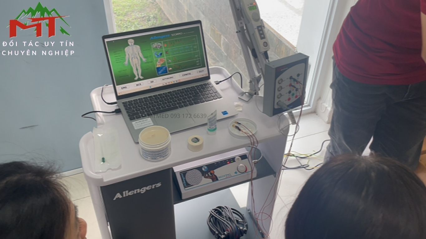 máy đo điện cơ 4 kênh emg ấn độ