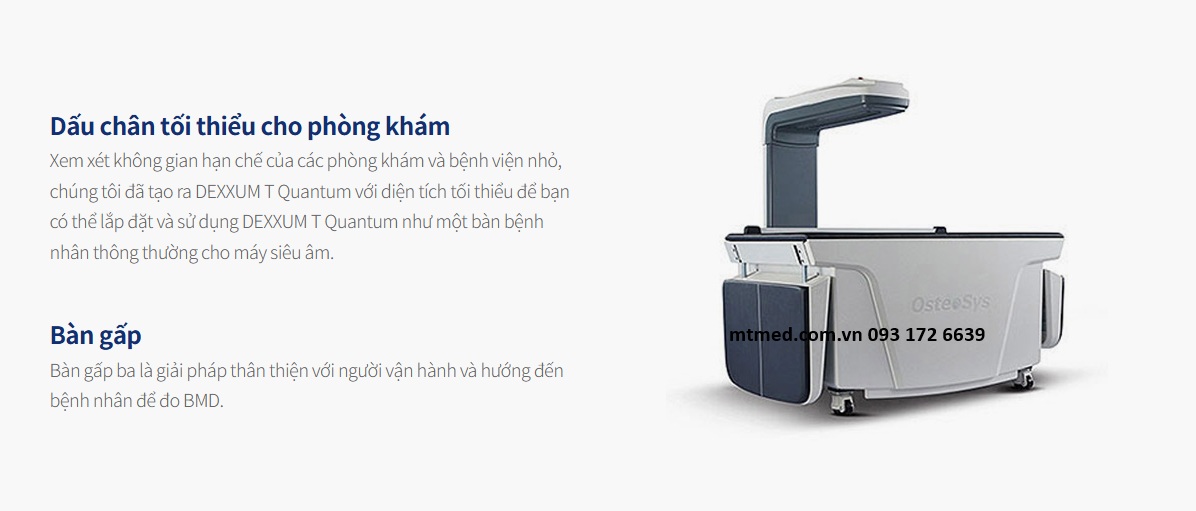 máy đo loãng xương toàn thân model quantum