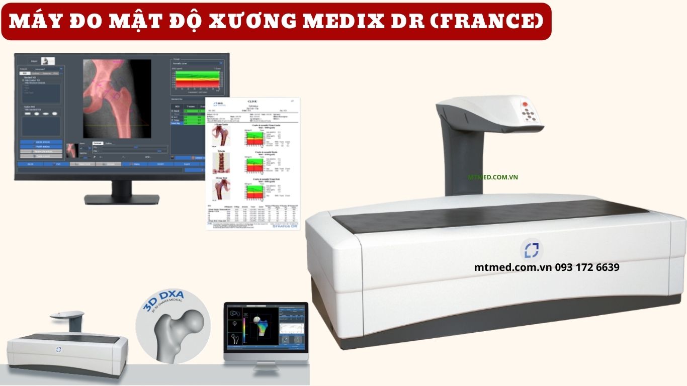 máy đo mật độ xương medix-dr