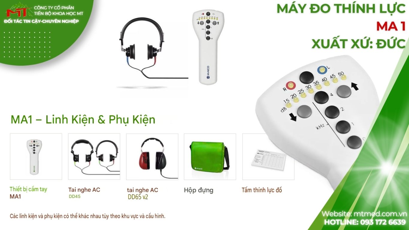 máy đo thính lực cho nhi ma1