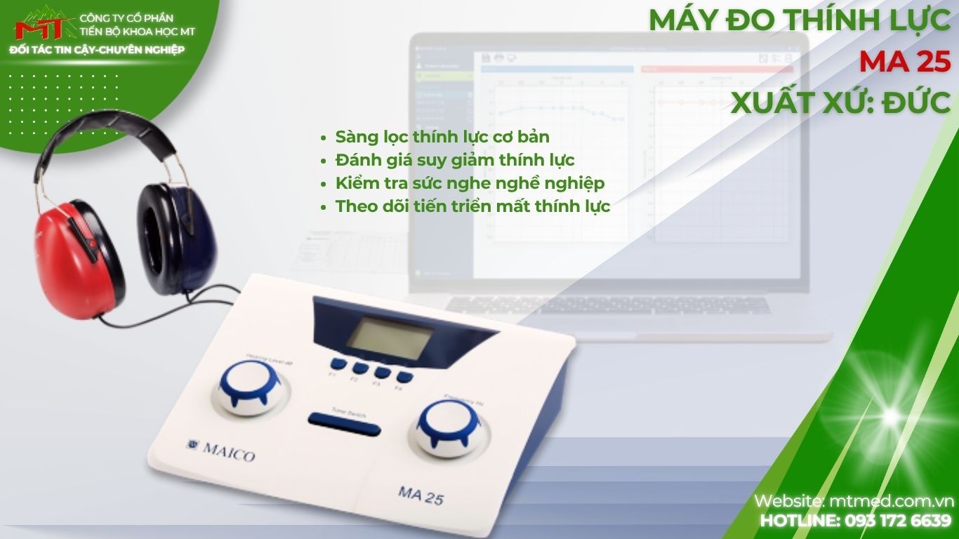 máy đo thính lực m25 maico