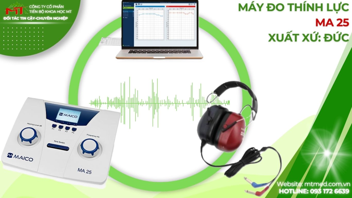 máy đo thính lực ma25