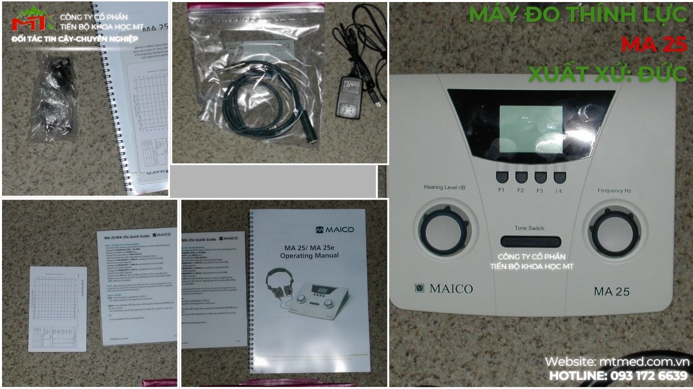 máy đo thính lực ma 25e
