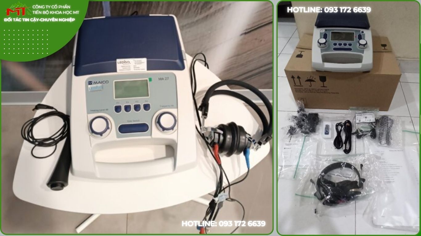 máy đo thính lực maico