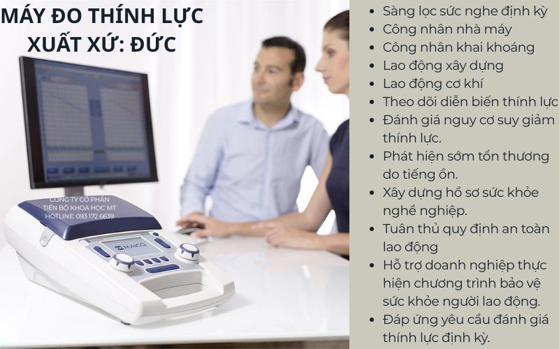 máy đo thính lực xuất xứ đức