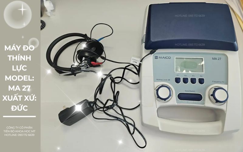 máy đo thính lực xuất xứ G7