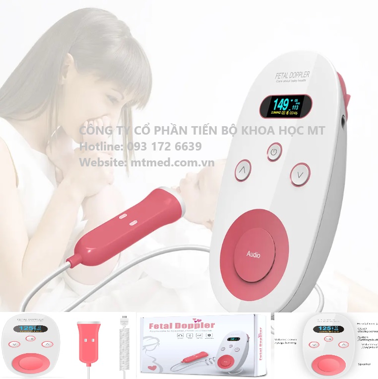 máy doppler tim thai