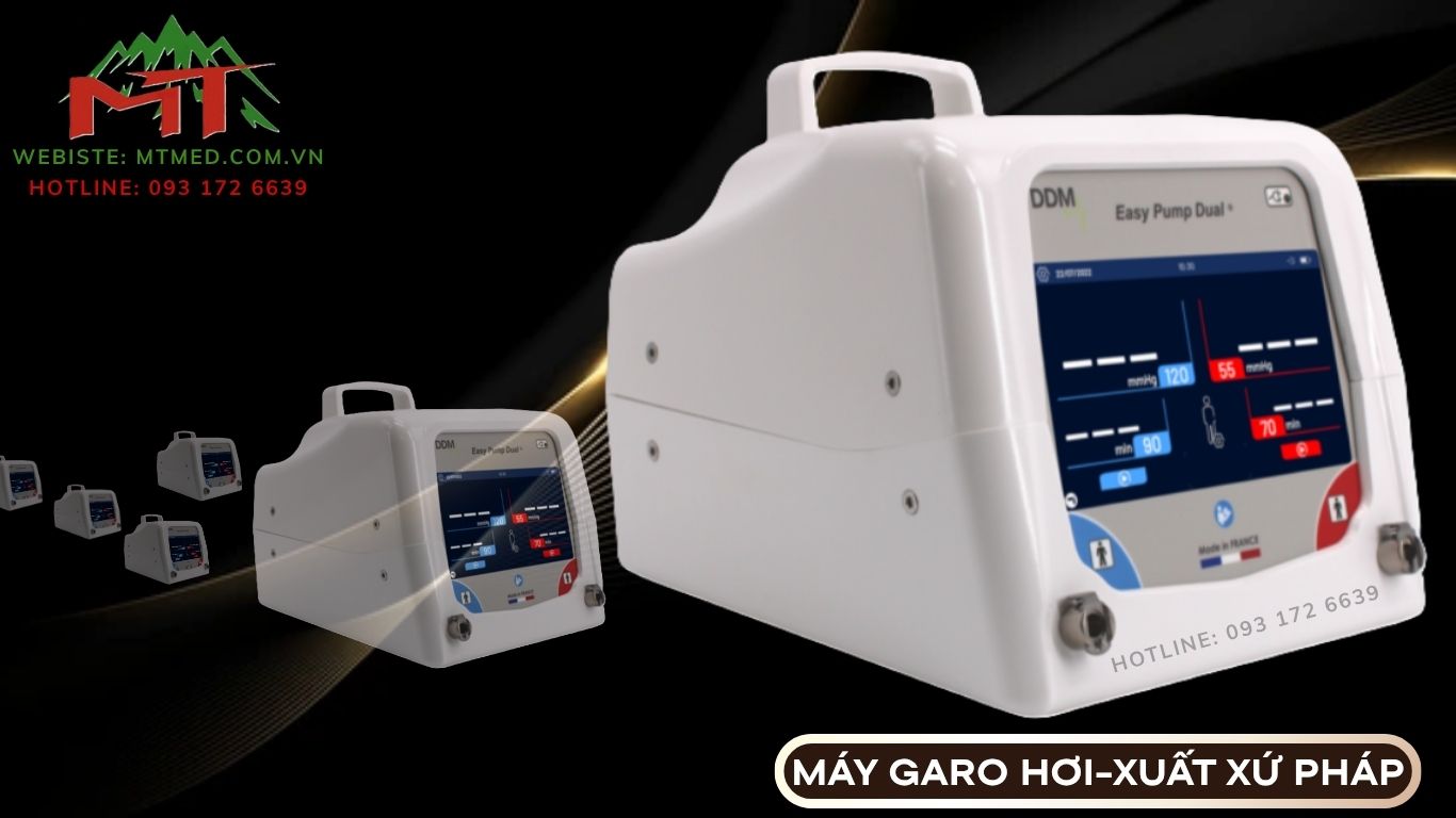 máy garo hơi tự động hai kênh